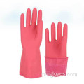 Czyste lateksowe gumowe rękawiczki domowe rękawiczki gospodarstwa domowego
